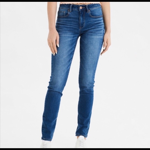 American eagle skinny stretch jean size 6 long